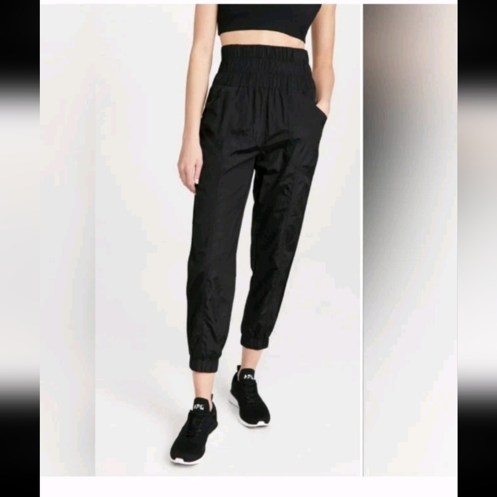 Free People Intimately Free Womens Black The Way Home Joggers M